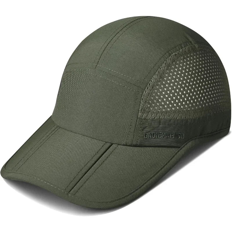 GADIEMKENSD Lightweight Running Cap Sun Hat for Trekking Hiking Quick Dry Breathable Outdoor Sports Unisex M38