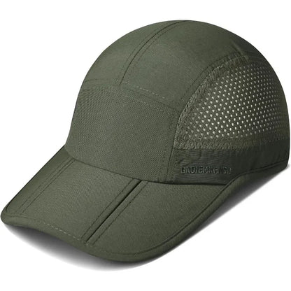 GADIEMKENSD Lightweight Running Cap Sun Hat for Trekking Hiking Quick Dry Breathable Outdoor Sports Unisex M38