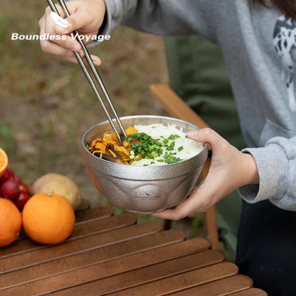 using-titanium-bowls-for-camping-meal