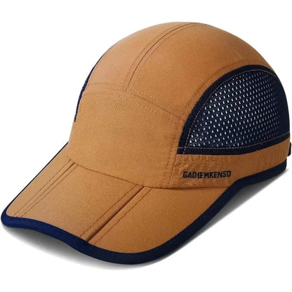 GADIEMKENSD Lightweight Running Cap Sun Hat for Trekking Hiking Quick Dry Breathable Outdoor Sports Unisex M38