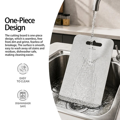 Boundless Voyage Pure Titanium Cutting Board Multifunctional Chopping Board for Kitchen Lightweight Camping Cutting Mat Ti5009P