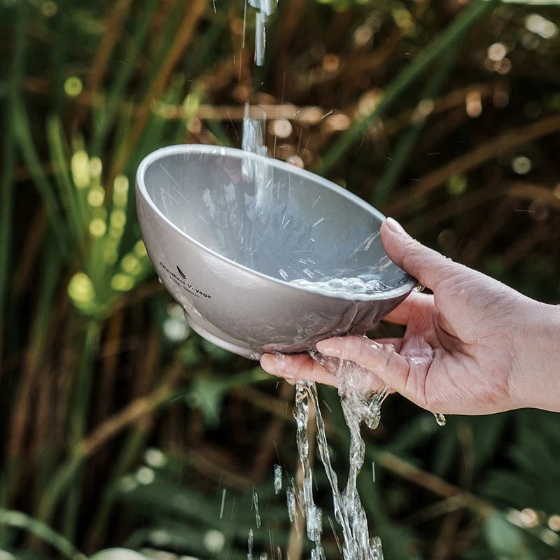 Titanium Double Walled Bowl 220ml / 450ml