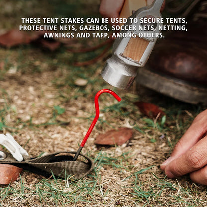 Boundless Voyage Titanium Tent Pegs Stakes 15cm/16.5cm Outdoor Camping Tent Nails Lightweight Elbow Grass Tent Pins