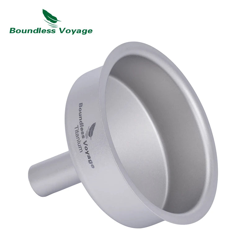 Titanium Funnel Flagon Accessories Multi-use Kitchen Funnel