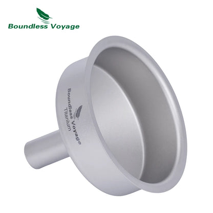 Titanium Funnel Flagon Accessories Multi-use Kitchen Funnel