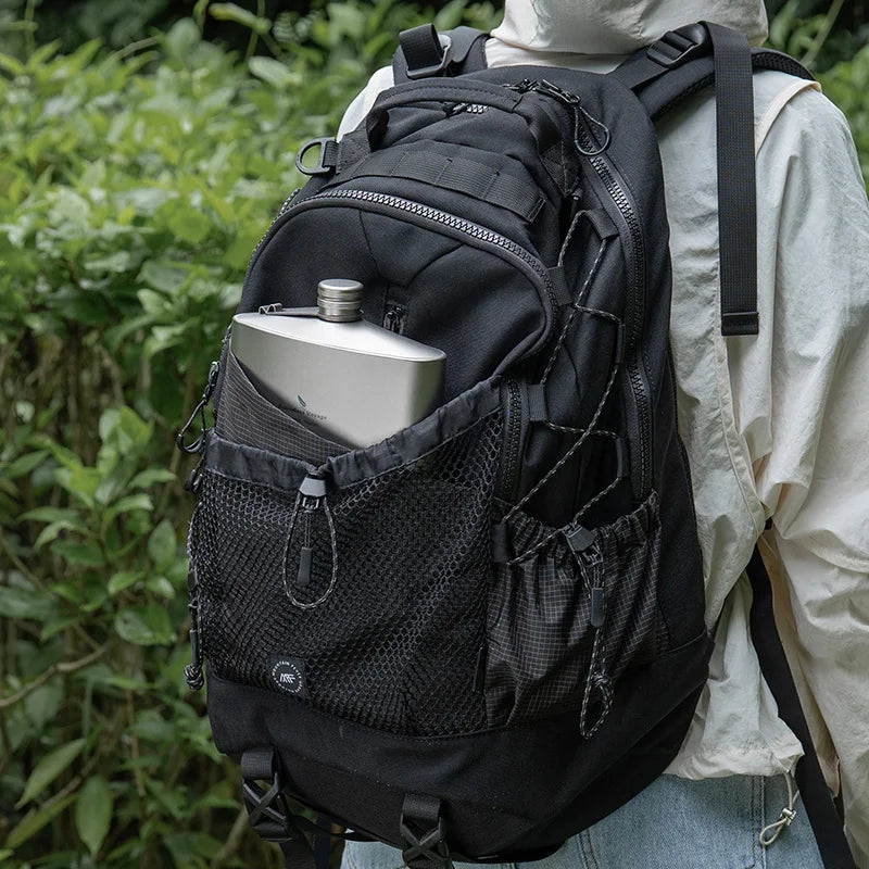 using-titanium-flask-to-boil-water-at-campsite