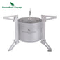 Spirit Stove Camping Titanium Alcohol Burner Mini Backpacking Stove
