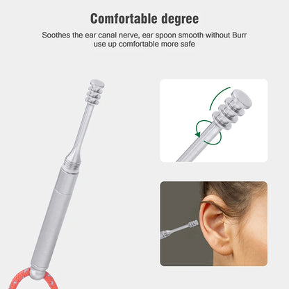 Boundless Voyage Titanium Toothpick & Ear Pick Set – 2-in-1 Keychain Portable Reusable Tool Ti9008O