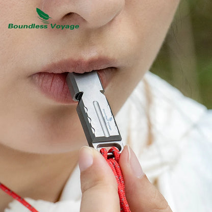 titanium-whistle-attached-to-backpack-for-hiking-safety