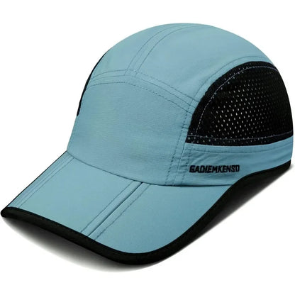 GADIEMKENSD Lightweight Running Cap Sun Hat for Trekking Hiking Quick Dry Breathable Outdoor Sports Unisex M38