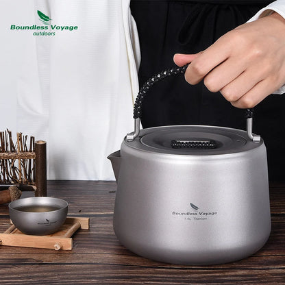 Titanium Kettle with Filter