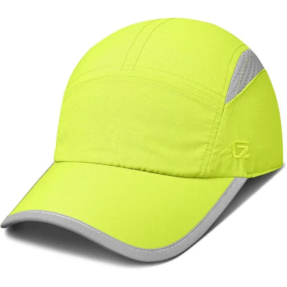 GADIEMKENSD Adjustable Reflective Sports Hat – UPF 50+, Breathable, Quick-Dry M17