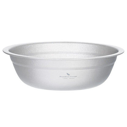 Boundless Voyage Titanium Bowl Rice Soup Salad Serving Bowl Ultralight Outdoor Camping Travel Durable Portable Tableware Ti1148T