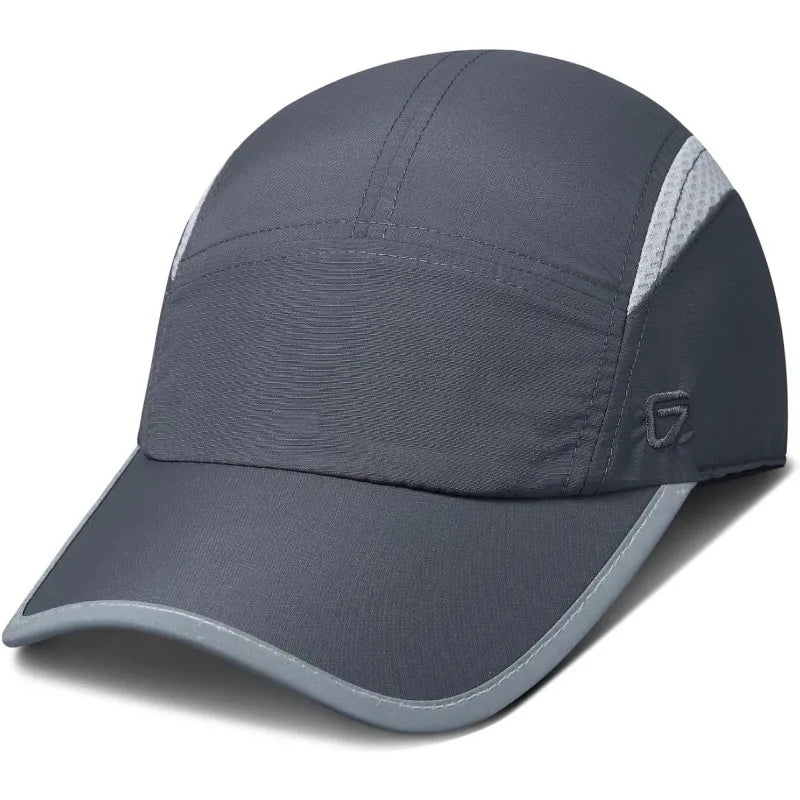 GADIEMKENSD Adjustable Reflective Sports Hat – UPF 50+, Breathable, Quick-Dry M17