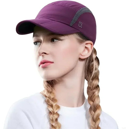 GADIEMKENSD Waterproof Outdoor Sport Baseball Cap – Quick-Dry, Breathable, Foldable, UPF 50+
