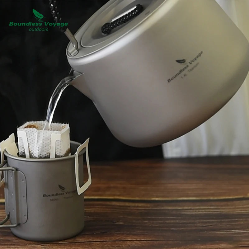 Titanium Kettle with Filter