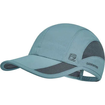 GADIEMKENSD Quick Dry Cooling Mesh Baseball Cap for Running, Golf, Tennis & Sports - Sun Hat with Long Visor & Breathable Design