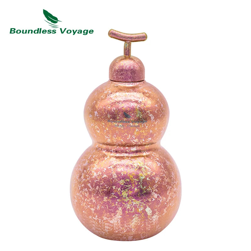 unique-titanium-gourd-shaped-flask-with-shoulder-strap