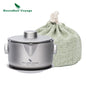 Titanium Gaiwan Teapot Cups Double-Layer Tea Maker with Lid & Filter