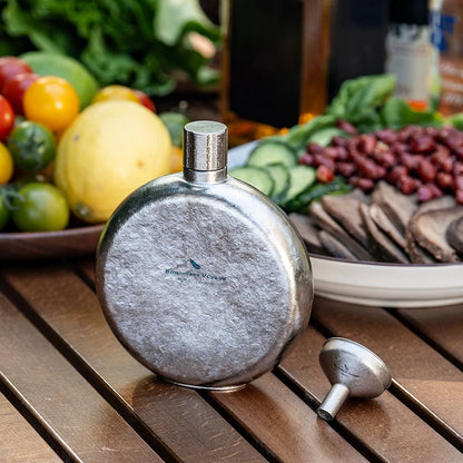 boundless-voyage-180ml-titanium-flask-crystallized-finish-with-funnel