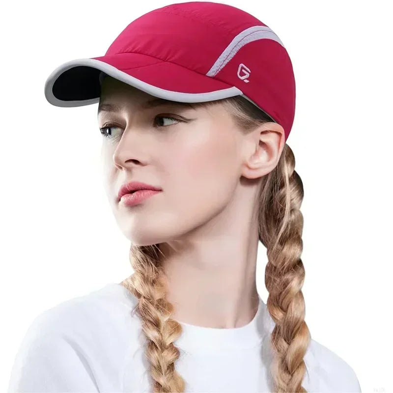 GADIEMKENSD Waterproof Outdoor Sport Baseball Cap – Quick-Dry, Breathable, Foldable, UPF 50+