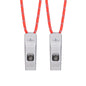 Titanium Emergency Survival Safety Gear Camping Signal Whistle with Lanyard Loud