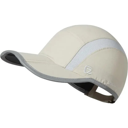 GADIEMKENSD Reflective Folding Outdoor Hat Unstructured Design UPF 50+ Sun Protection Sport Hats for Womens and Mens