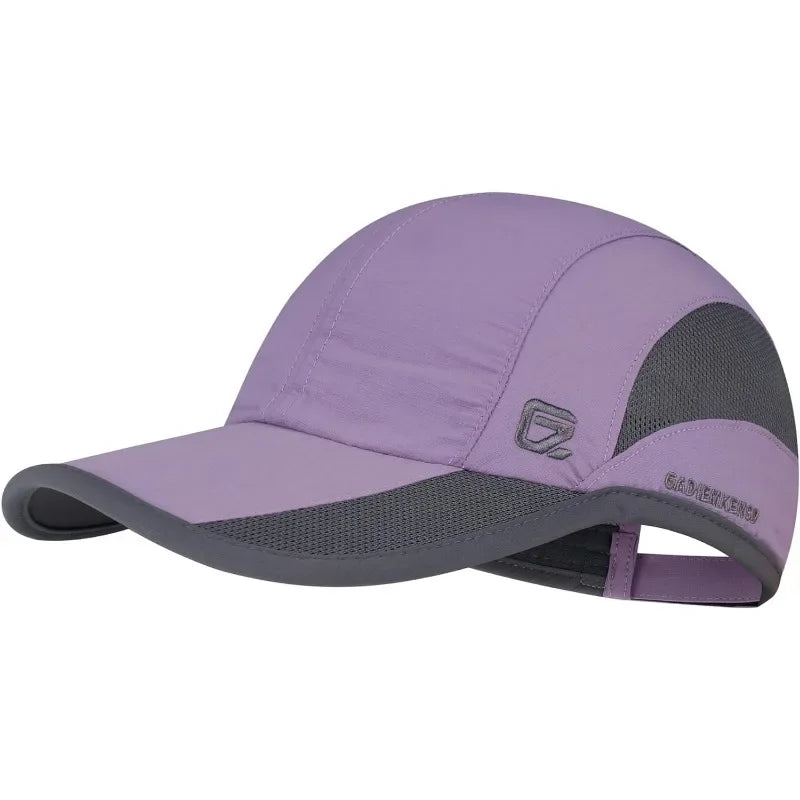 GADIEMKENSD Quick Dry Cooling Mesh Baseball Cap for Running, Golf, Tennis & Sports - Sun Hat with Long Visor & Breathable Design