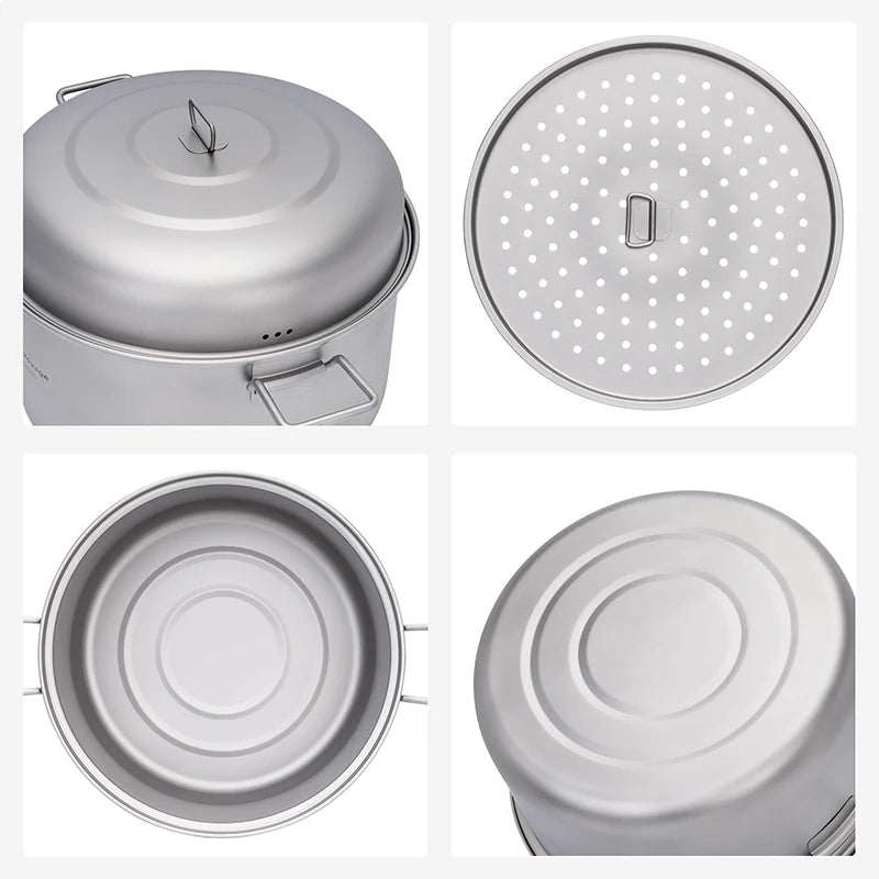 boundless-voyage-8l-titanium-camping-pot-with-steamer-rack