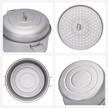 boundless-voyage-8l-titanium-camping-pot-with-steamer-rack