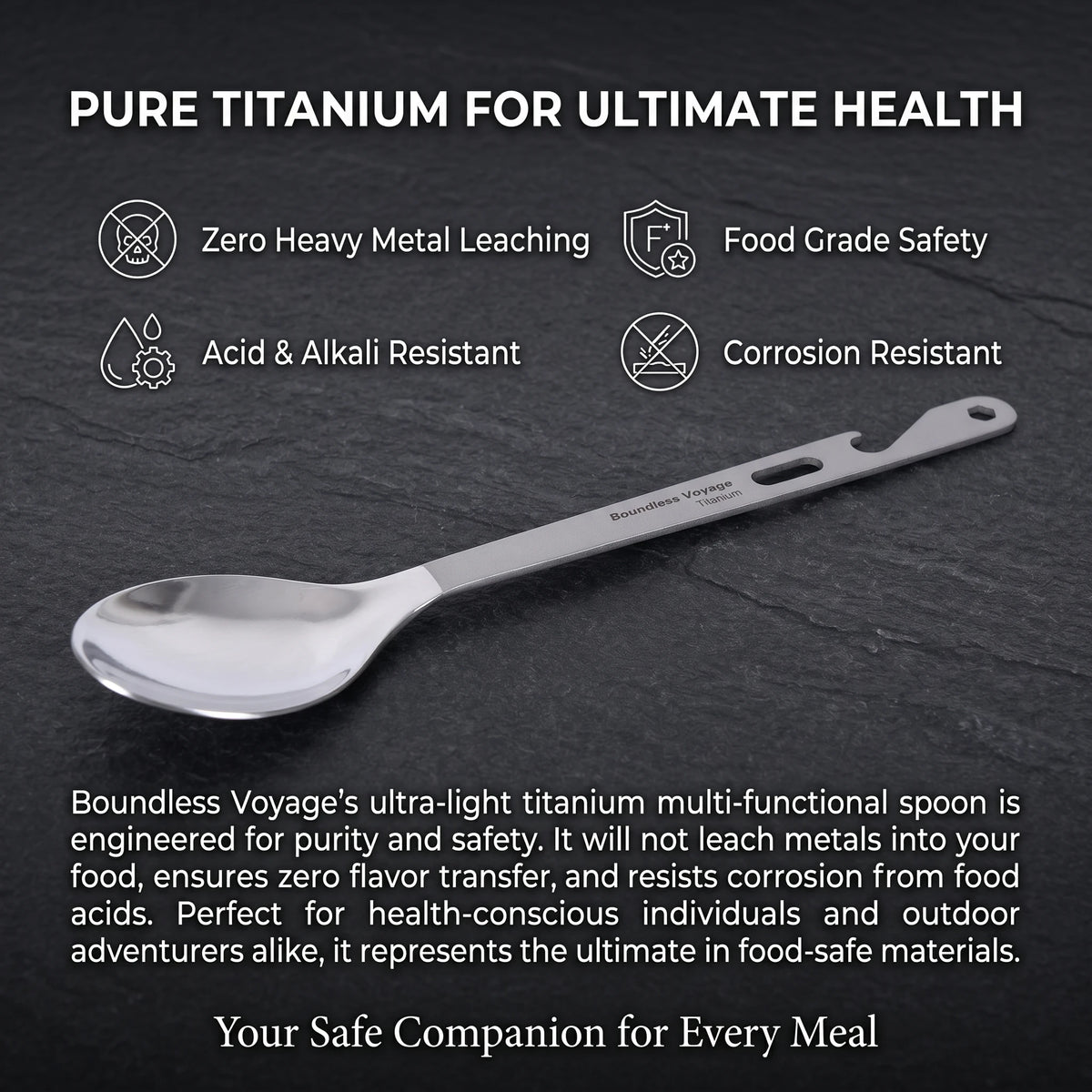 using-titanium-spork-to-eat-camping-meal
