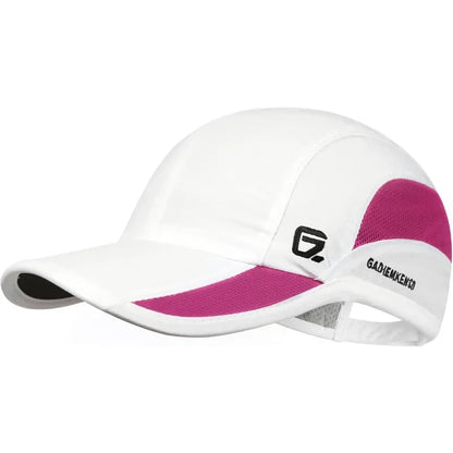 GADIEMKENSD Quick Dry Cooling Mesh Baseball Cap for Running, Golf, Tennis & Sports - Sun Hat with Long Visor & Breathable Design