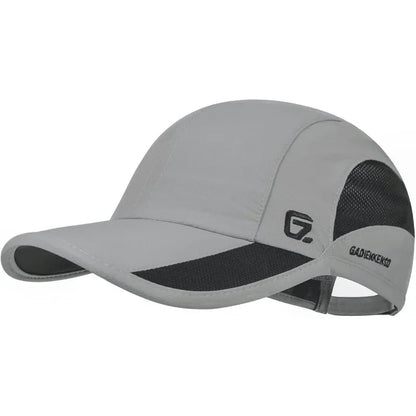 GADIEMKENSD Quick Dry Cooling Mesh Baseball Cap for Running, Golf, Tennis & Sports - Sun Hat with Long Visor & Breathable Design