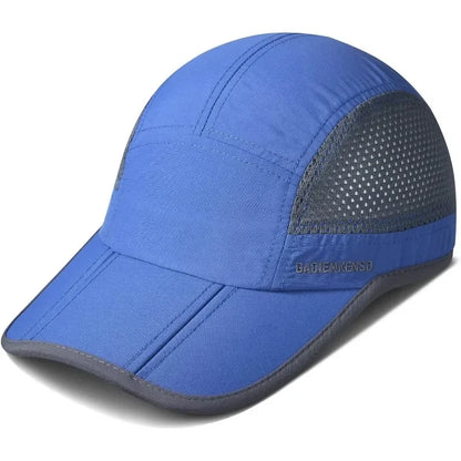 GADIEMKENSD Lightweight Running Cap Sun Hat for Trekking Hiking Quick Dry Breathable Outdoor Sports Unisex M38