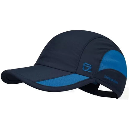 GADIEMKENSD Quick Dry Cooling Mesh Baseball Cap for Running, Golf, Tennis & Sports - Sun Hat with Long Visor & Breathable Design
