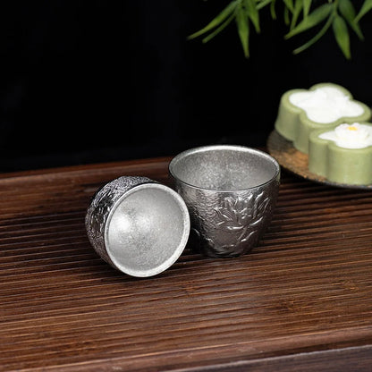 enjoying-espresso-from-titanium-embossed-cup