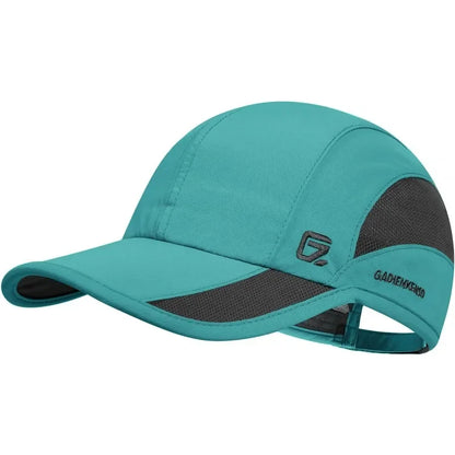 GADIEMKENSD Quick Dry Cooling Mesh Baseball Cap for Running, Golf, Tennis & Sports - Sun Hat with Long Visor & Breathable Design
