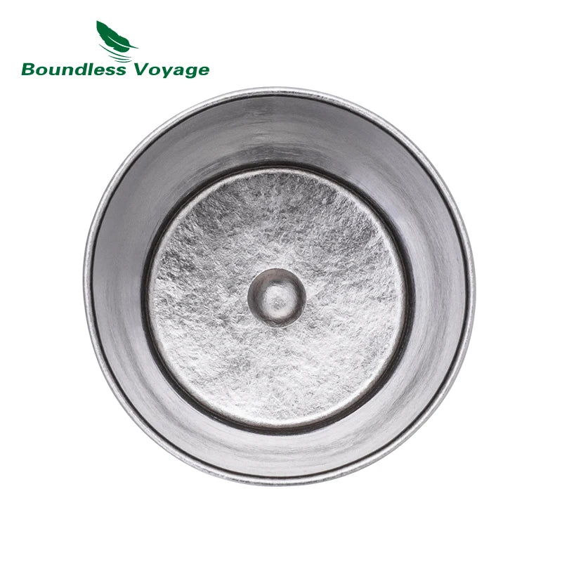 Boundless Voyage 10oz (300ml) Titanium Cup Ultralight Double Wall Insulated Beer Coffee Tea Juicy Mug for Camping Picnic Home Ti3246D