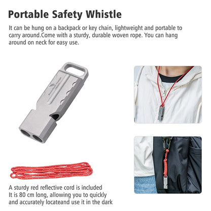 titanium-whistle-attached-to-backpack-for-hiking-safety