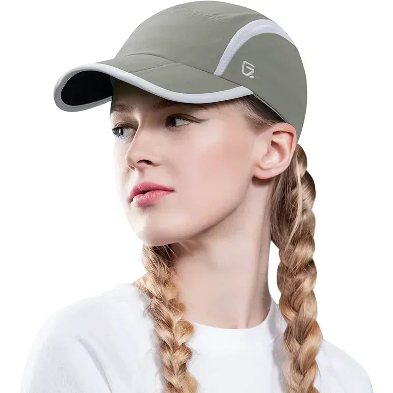 GADIEMKENSD Waterproof Outdoor Sport Baseball Cap – Quick-Dry, Breathable, Foldable, UPF 50+