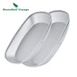 Titanium Fish Fruits Snacks Vegetable Dinner Plate