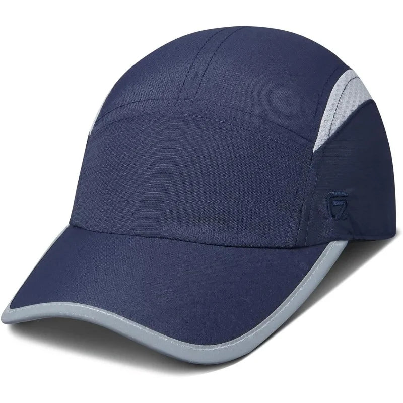 GADIEMKENSD Adjustable Reflective Sports Hat – UPF 50+, Breathable, Quick-Dry M17