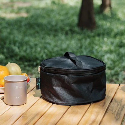 Boundless Voyage Camping Titanium Pot Ultralight Rice Soup Cooker Multifunctional Cooker Outdoor Portable Open Fire Cookware Ti2087C