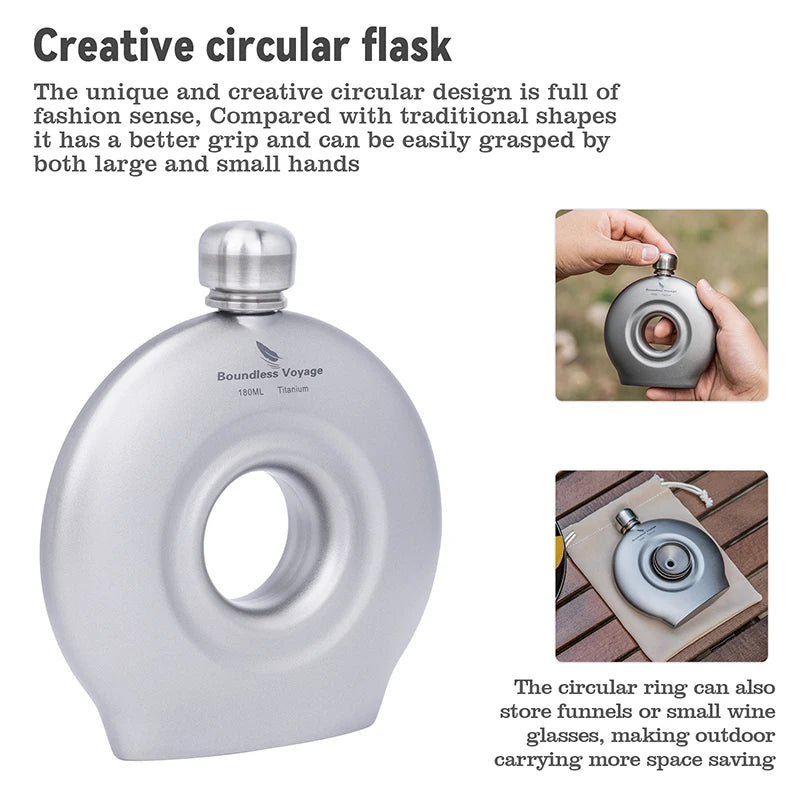 unique-round-titanium-hip-flask-ergonomic-grip