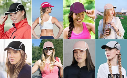 GADIEMKENSD Waterproof Outdoor Sport Baseball Cap – Quick-Dry, Breathable, Foldable, UPF 50+