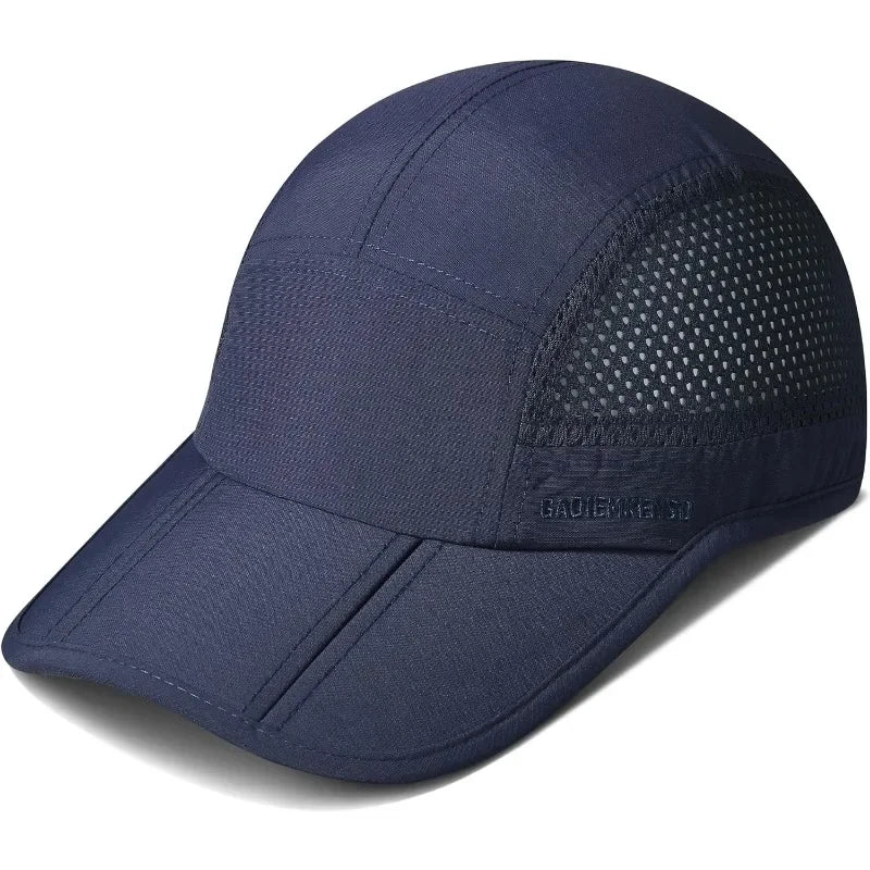 GADIEMKENSD Lightweight Running Cap Sun Hat for Trekking Hiking Quick Dry Breathable Outdoor Sports Unisex M38