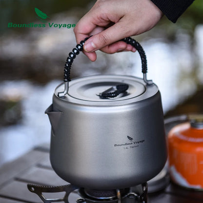 Titanium Kettle with Filter