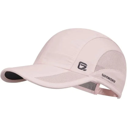 GADIEMKENSD Quick Dry Cooling Mesh Baseball Cap for Running, Golf, Tennis & Sports - Sun Hat with Long Visor & Breathable Design