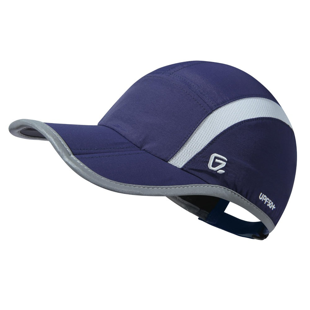 GADIEMKENSD Reflective Folding Outdoor Hat Unstructured Design UPF 50+ Sun Protection Sport Hats for Womens and Mens