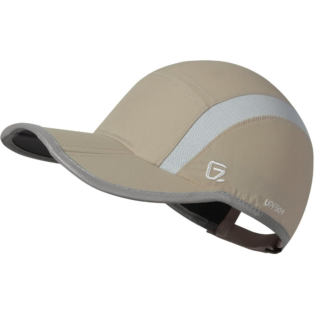 GADIEMKENSD Reflective Folding Outdoor Hat Unstructured Design UPF 50+ Sun Protection Sport Hats for Womens and Mens